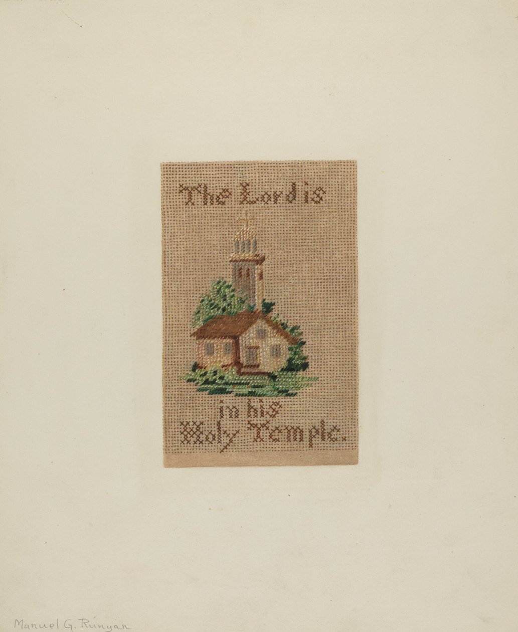 Bokmerke, c. 1939. av Manuel G. Runyan