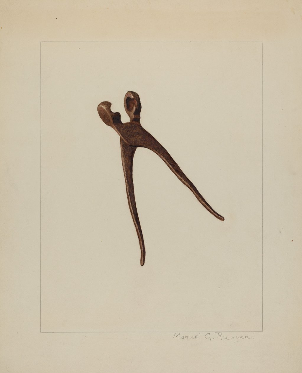Kuleform, ca. 1938. av Manuel G. Runyan