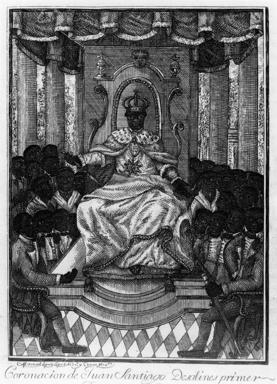 Jean-Jacques Dessalines, keiser av Haiti, 1806 av Manuel Lopez