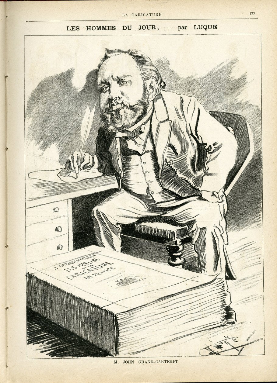 Illustrasjon av Manuel Luque (1854-1919) i La Caricature (1880) av Manuel Luque