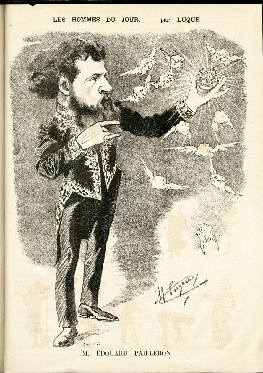 Illustrasjon av Manuel Luque (1854-1919) i La Caricature (1880) av Manuel Luque