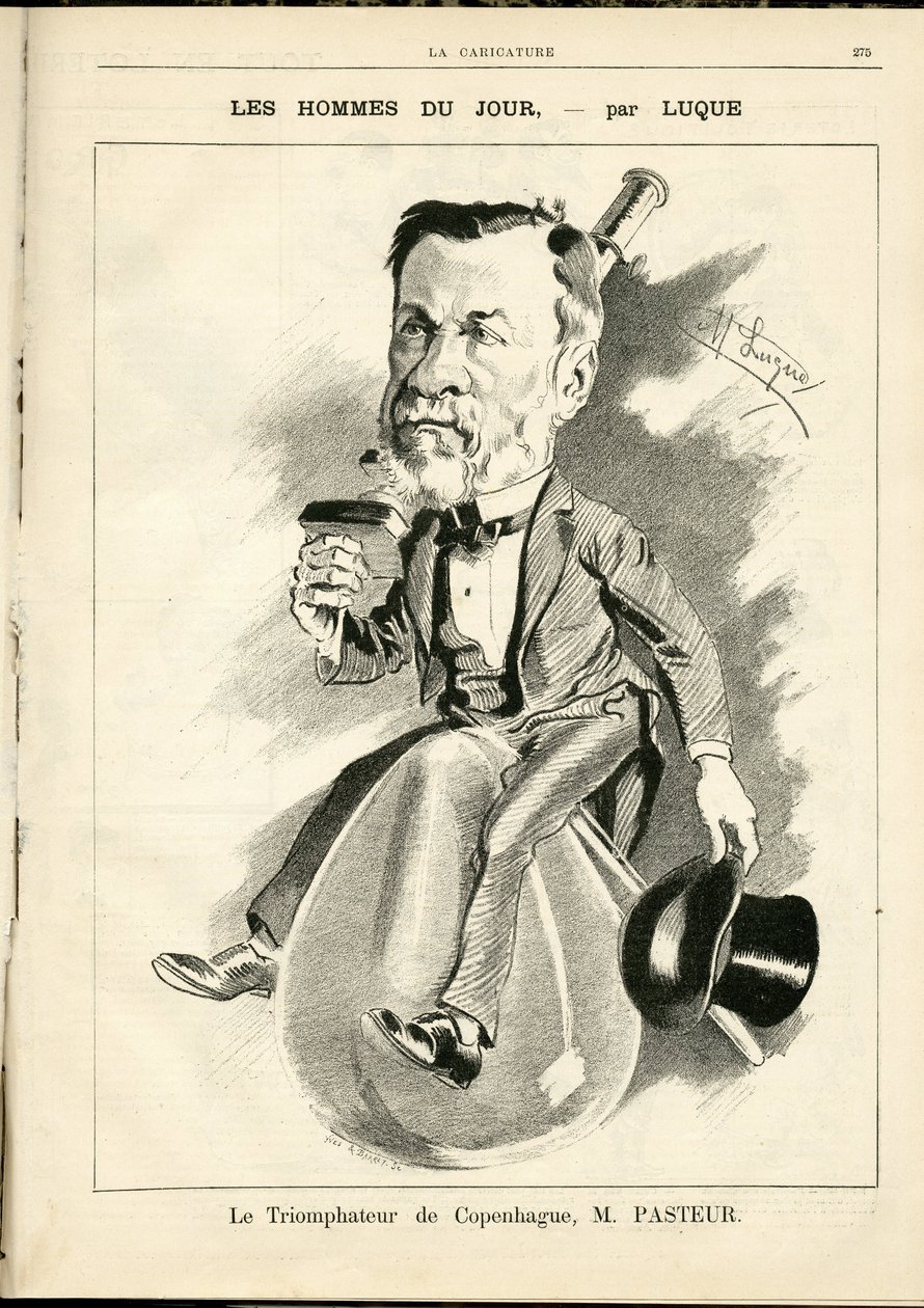 Illustrasjon av Manuel Luque (1854-1919) i La Caricature (1880) av Manuel Luque