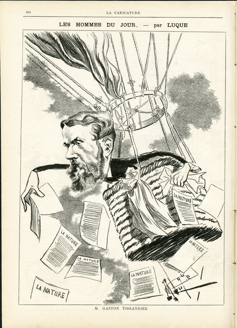 Illustrasjon av Manuel Luque (1854-1919) i La Caricature (1880) av Manuel Luque