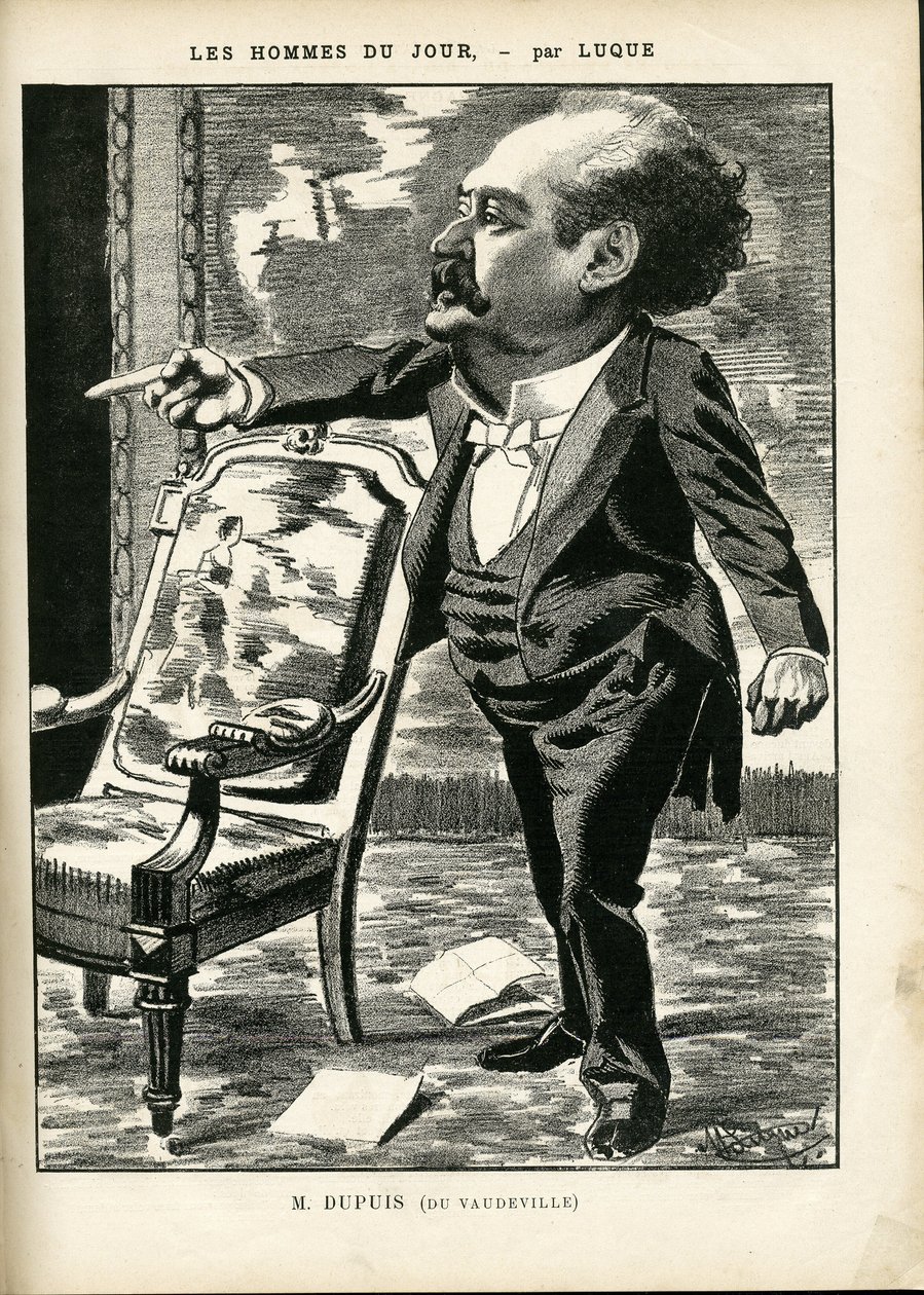 Illustrasjon av Manuel Luque (1854-1919) i La Caricature (1880) av Manuel Luque