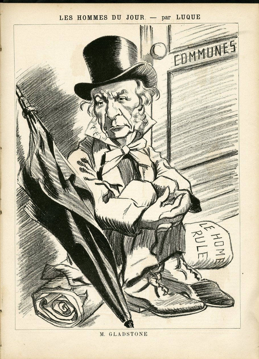 Illustrasjon av Manuel Luque (1854-1919) i La Caricature (1880) av Manuel Luque