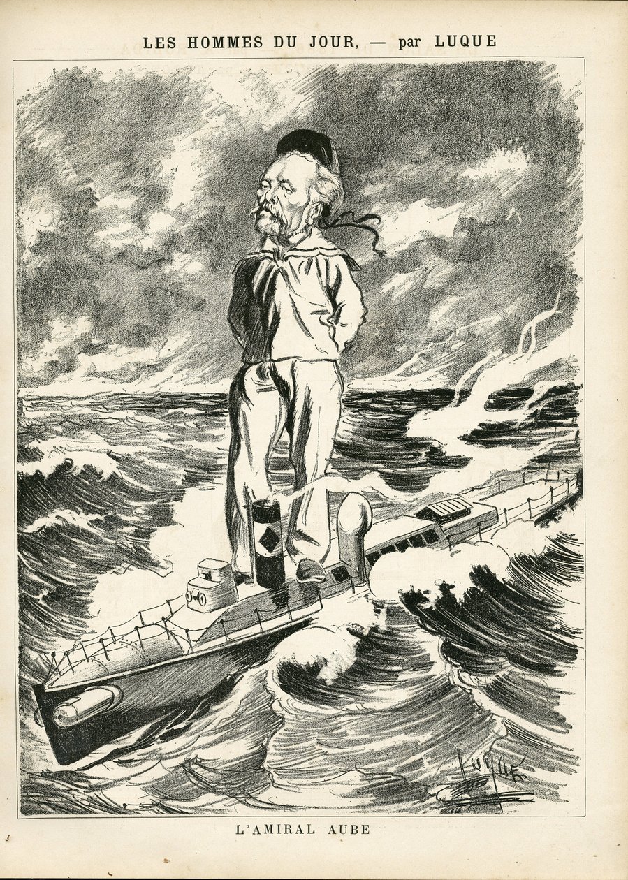 Illustrasjon av Manuel Luque (1854-1919) i La Caricature (1880) av Manuel Luque