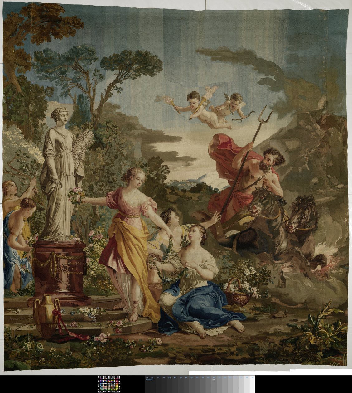 Voldtekten av Proserpina av Manufacture Royale des Gobelins
