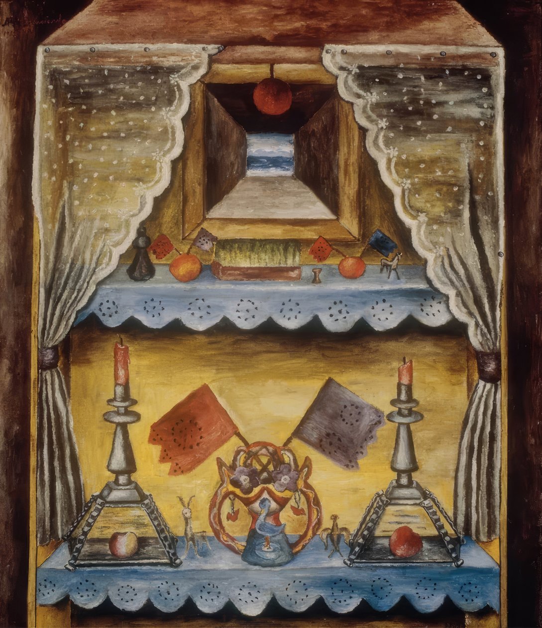 Veggskap (fredag i leketøysbutikken) av María Izquierdo