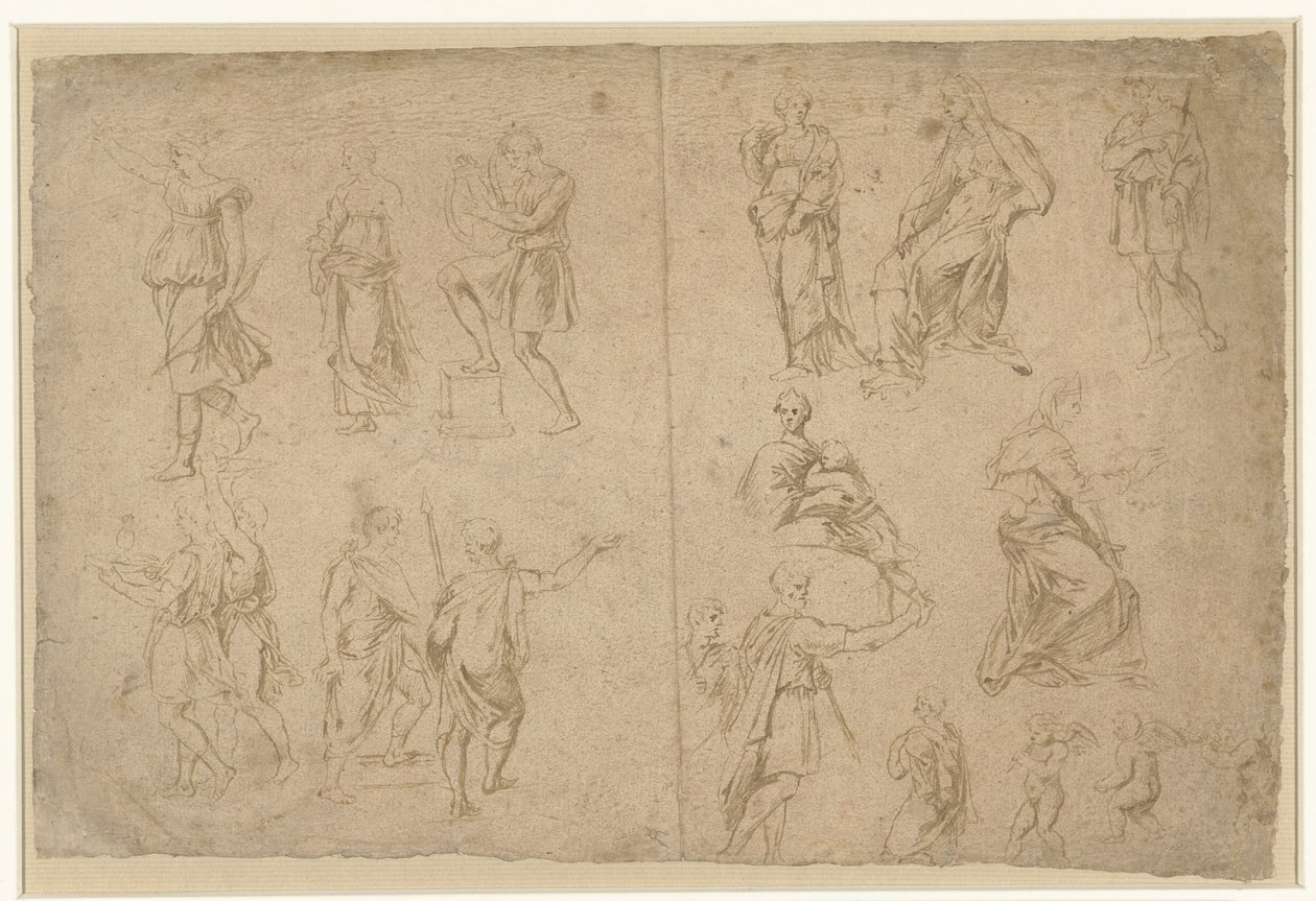 Motiver av Marcantonio Raimondi