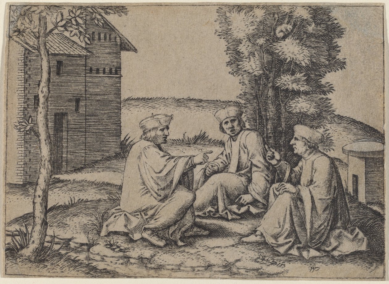 De tre legene av Marcantonio Raimondi