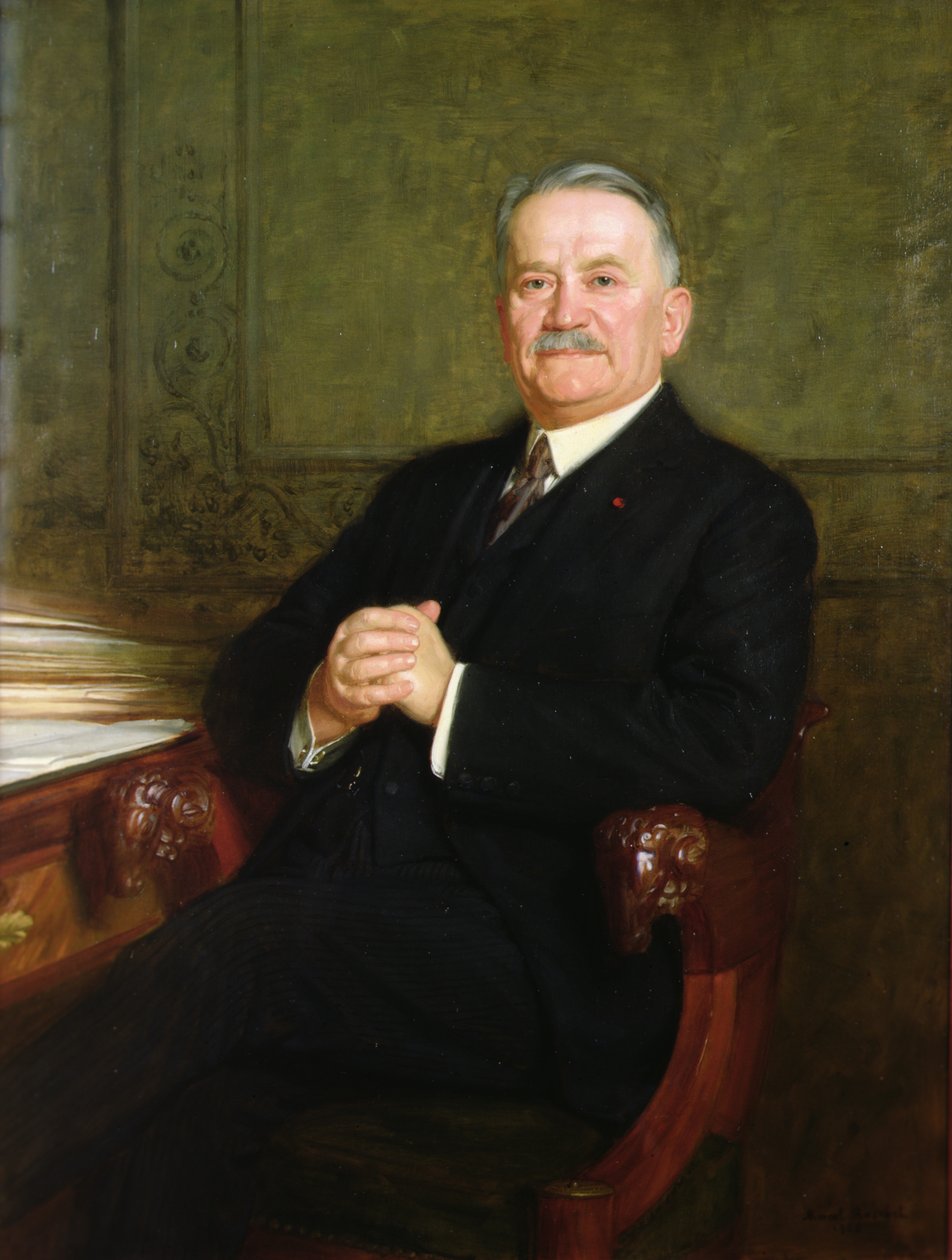 Portrett av Gaston Doumergue (1863-1937) 1926 av Marcel Andre Baschet