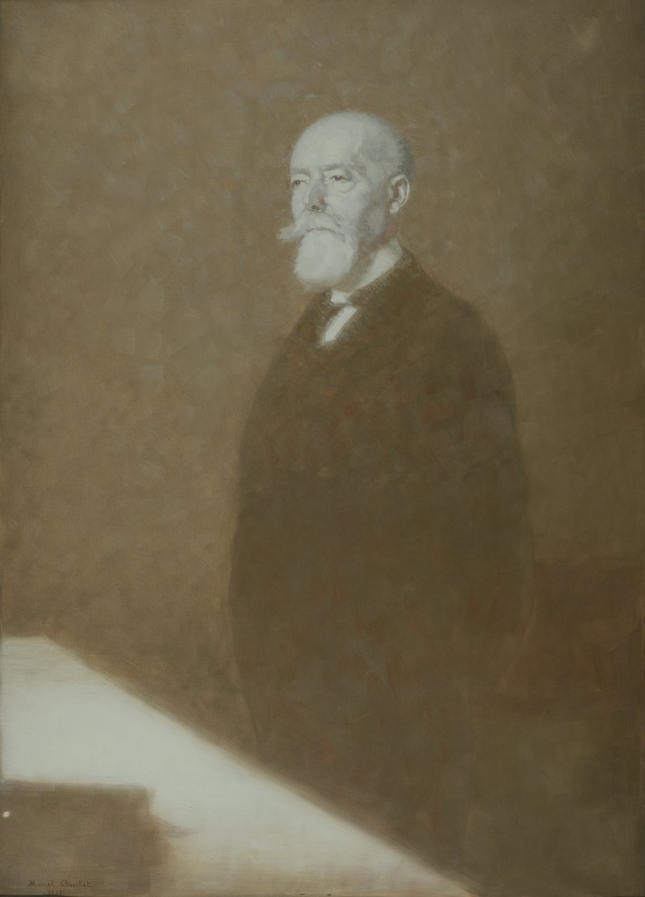 Portrett av Paul Doumer (1857-1932) 1932 av Marcel Andre Baschet