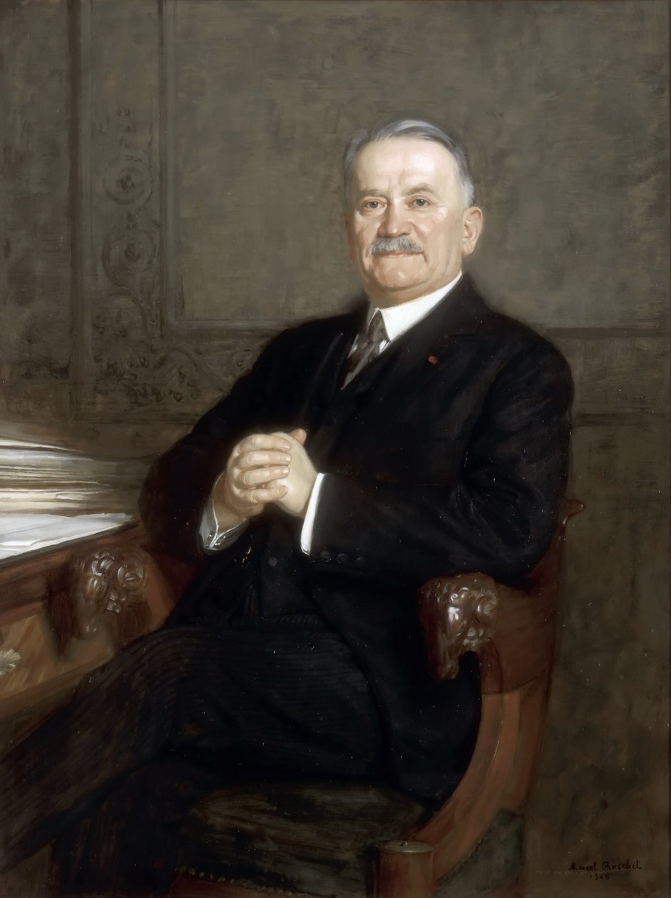 Portrett av Gaston Doumergue 1863-1937 av Marcel Andre Baschet