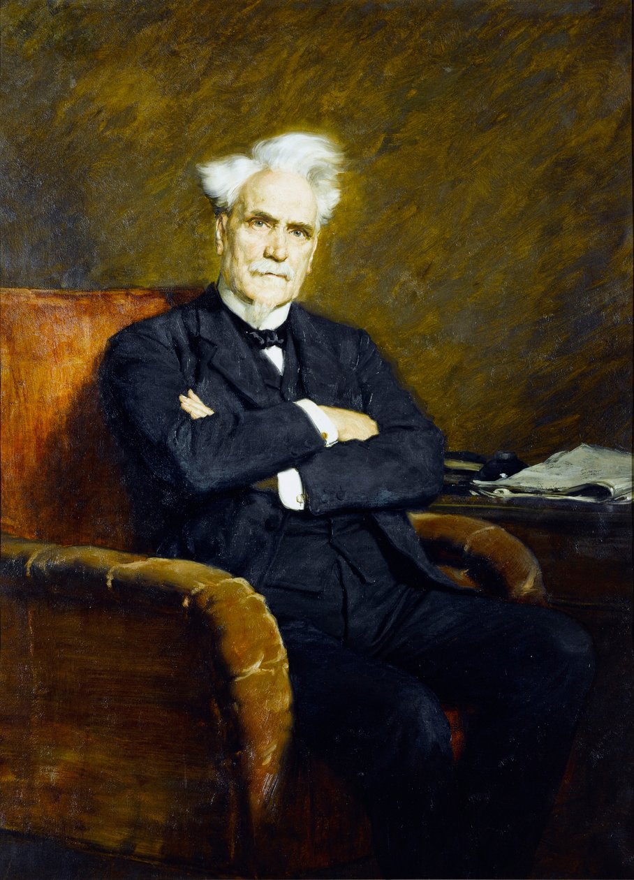 Portrett av Henri Rochefort 1830-1913, ca. 1908. av Marcel Andre Baschet