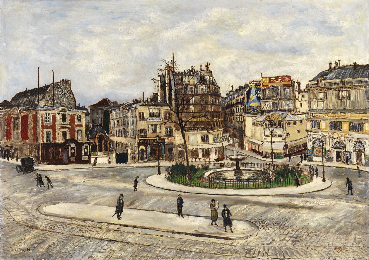 Place Pigalle, ca. 1924 av Marcel Leprin