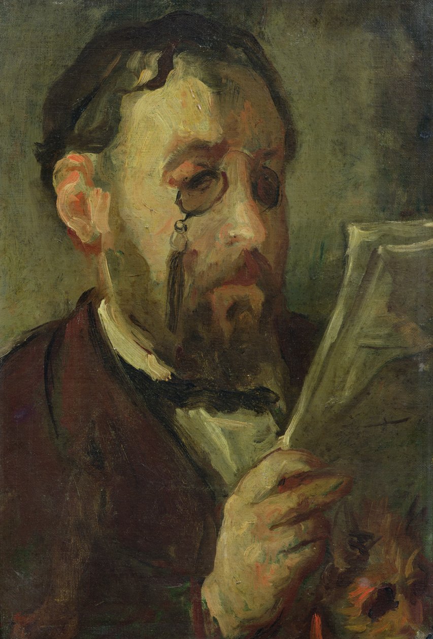 Edgar Degas (1834–1917) av Marcellin Gilbert Desboutin