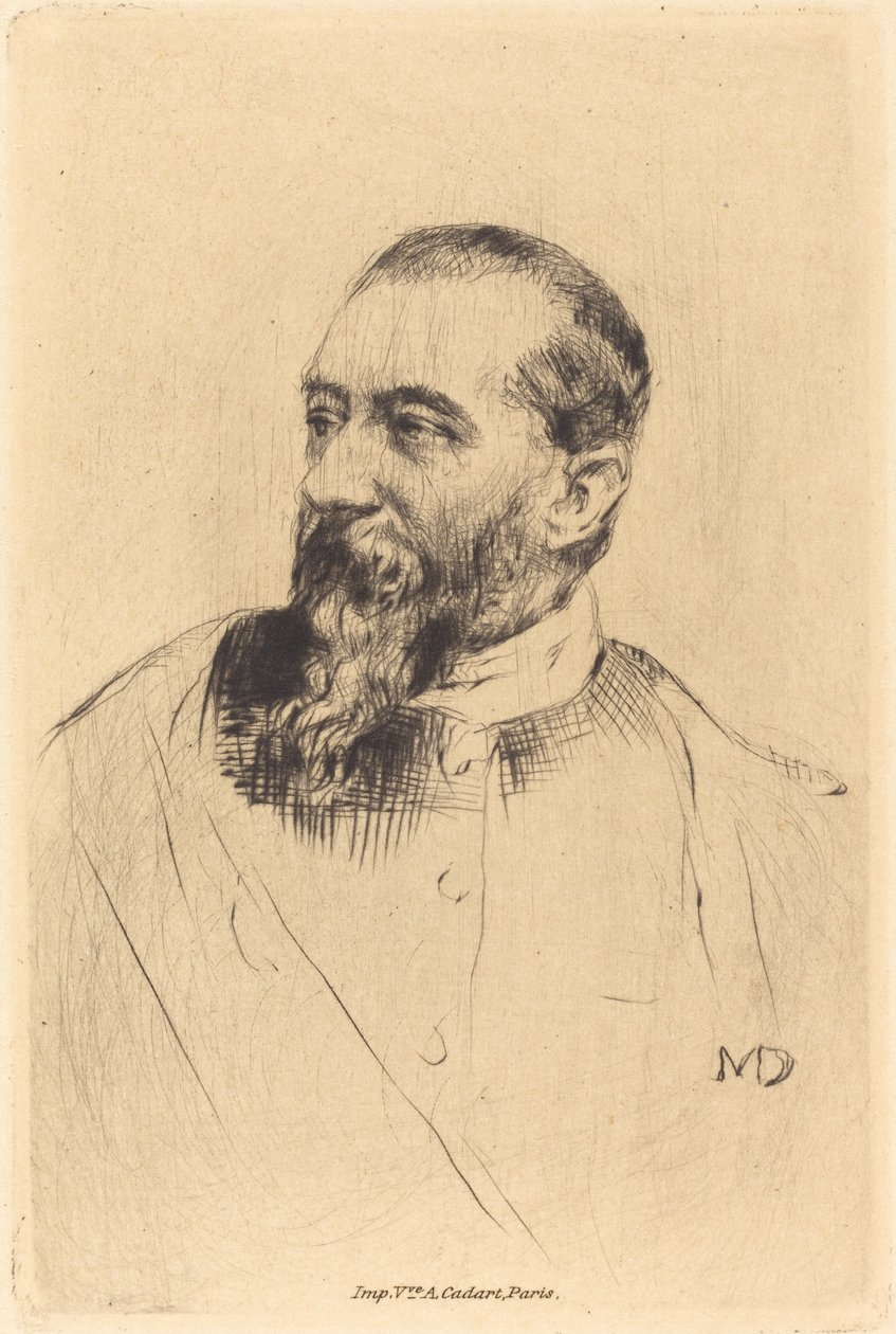 Alphonse Karr av Marcellin Gilbert Desboutin