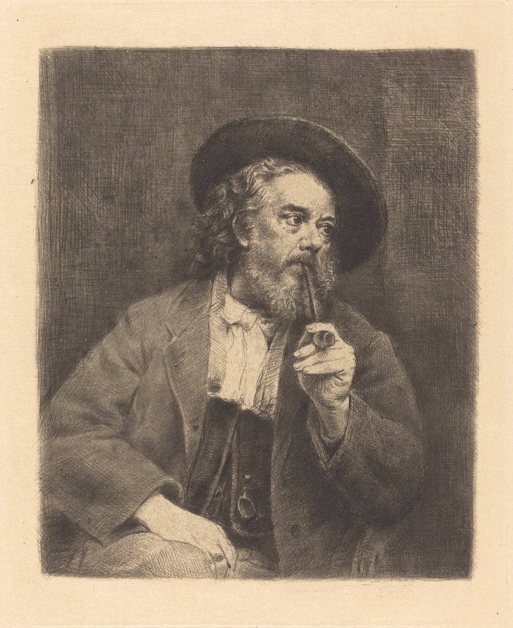 Selvportrett av Marcellin Gilbert Desboutin