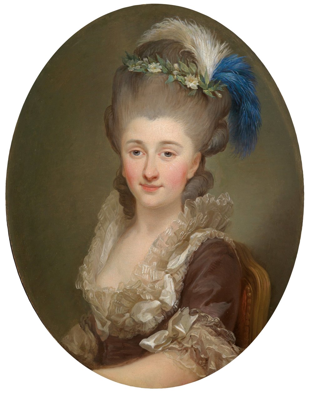 Portrett av grevinne Konstancja Tyszkiewicz, født prinsesse Poniatowska av Marcello Bacciarelli