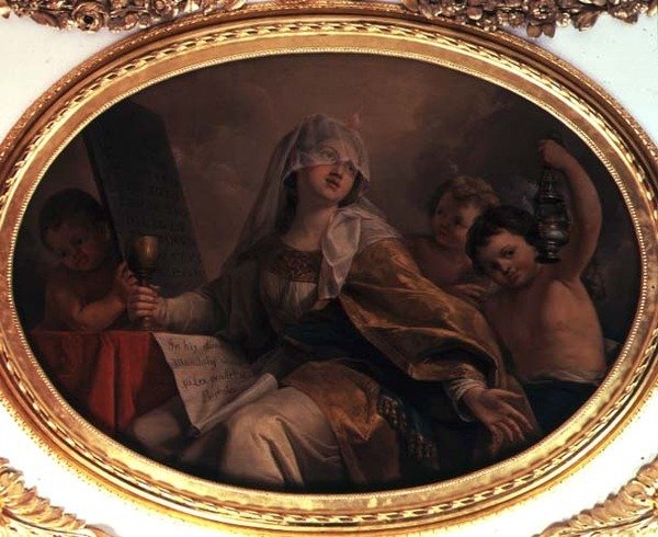 Faith, ca. 1777 (olje på lerret) av Marcello Bacciarelli