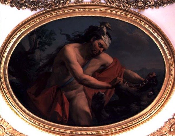 Styrke, ca. 1777 (olje på lerret) av Marcello Bacciarelli