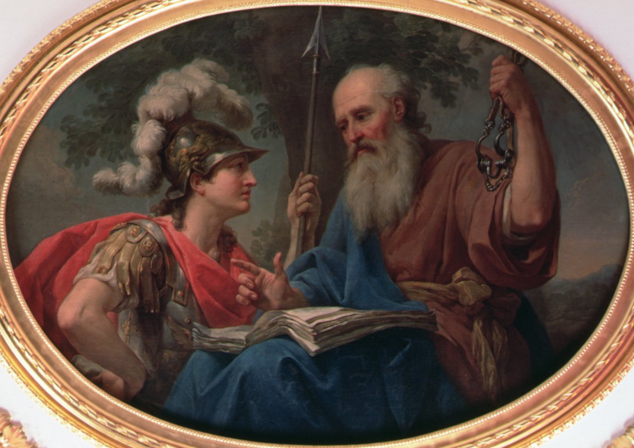 Visdom, ca. 1777 (olje på lerret) av Marcello Bacciarelli