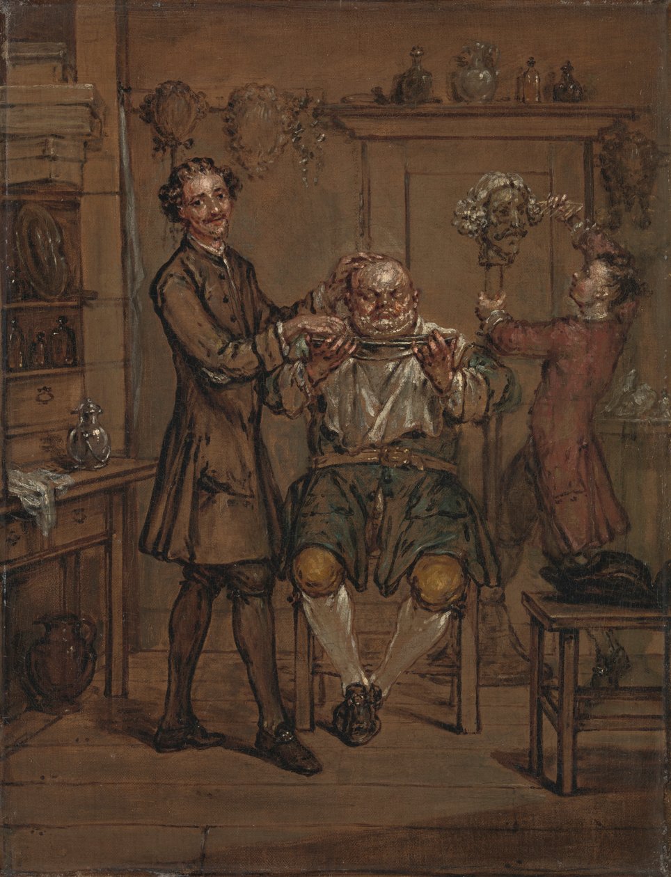 Barberen av Marcellus Laroon the Younger