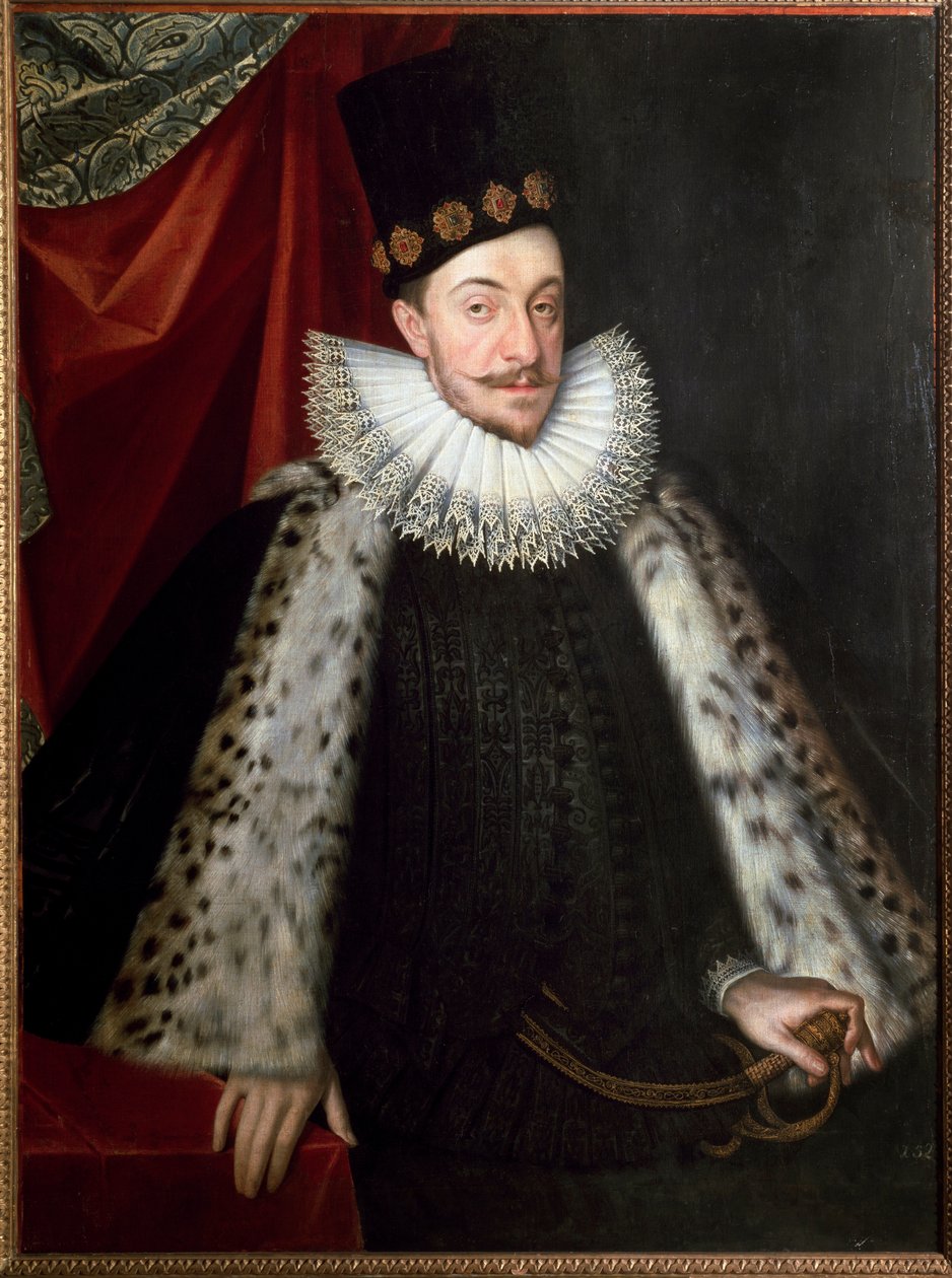 Portrett av Sigismund III Vasa, konge av Polen av Marcin Kober