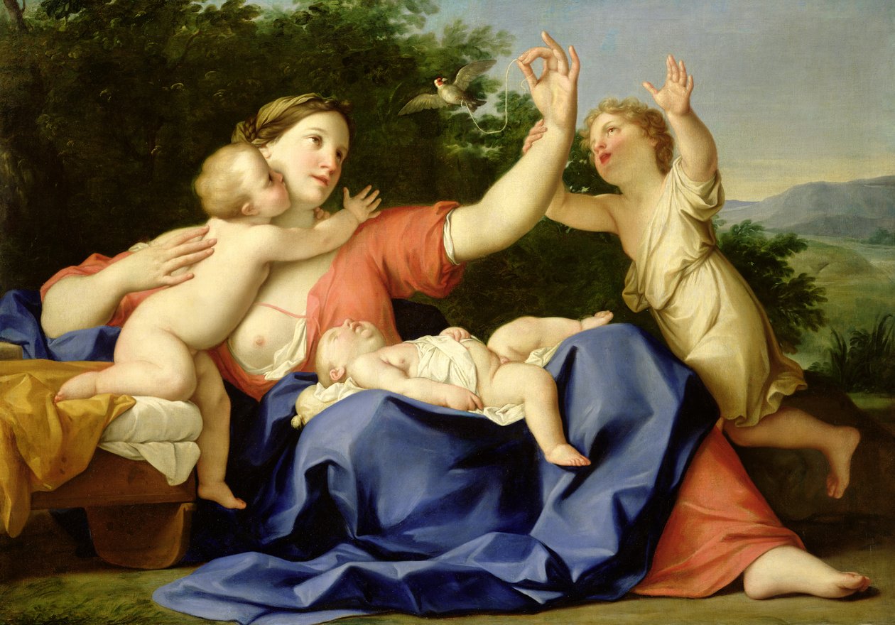 Veldedighet, 1641 av Marcantonio Franceschini