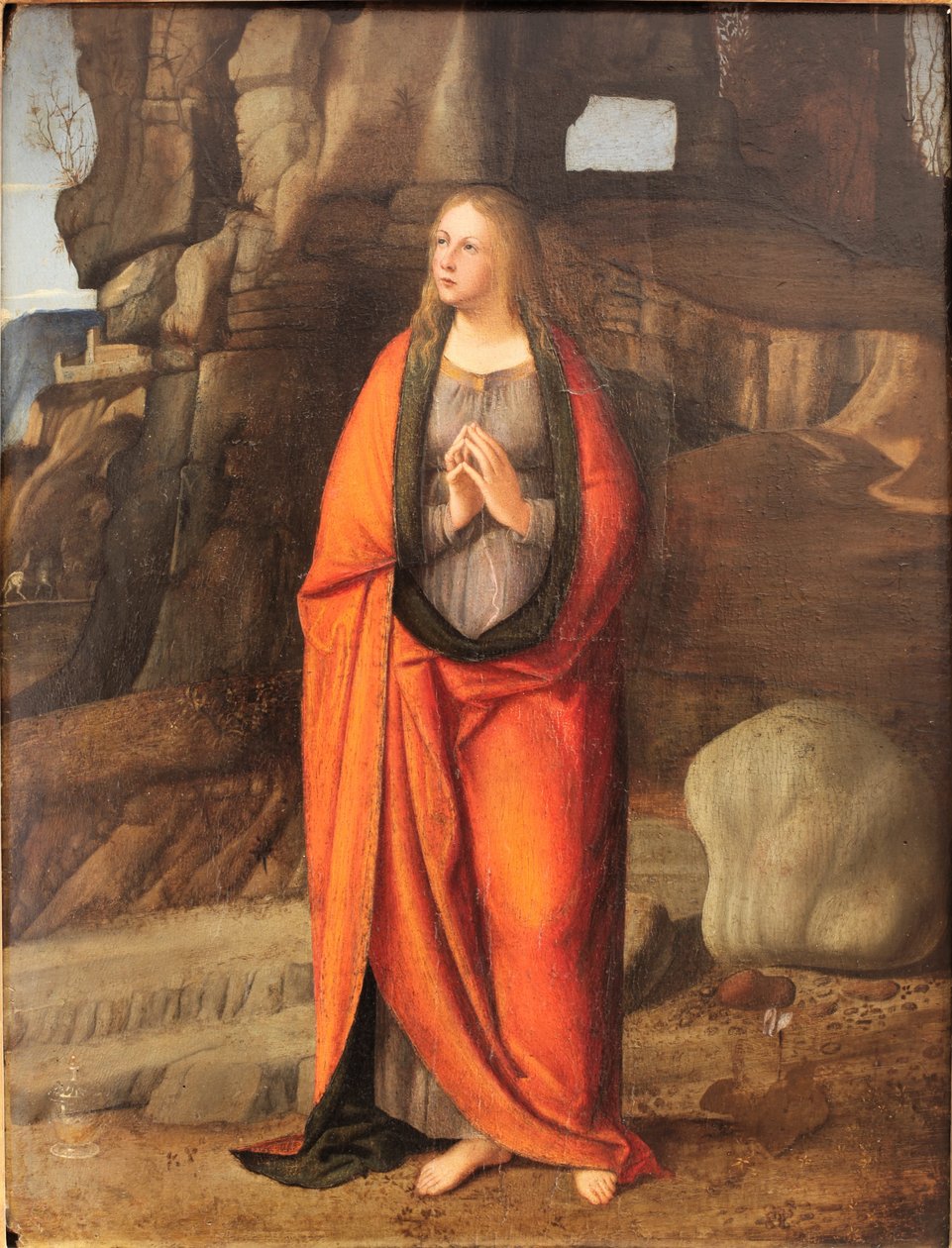 Saint Mary-Magdalena angrende av Marco Basaiti