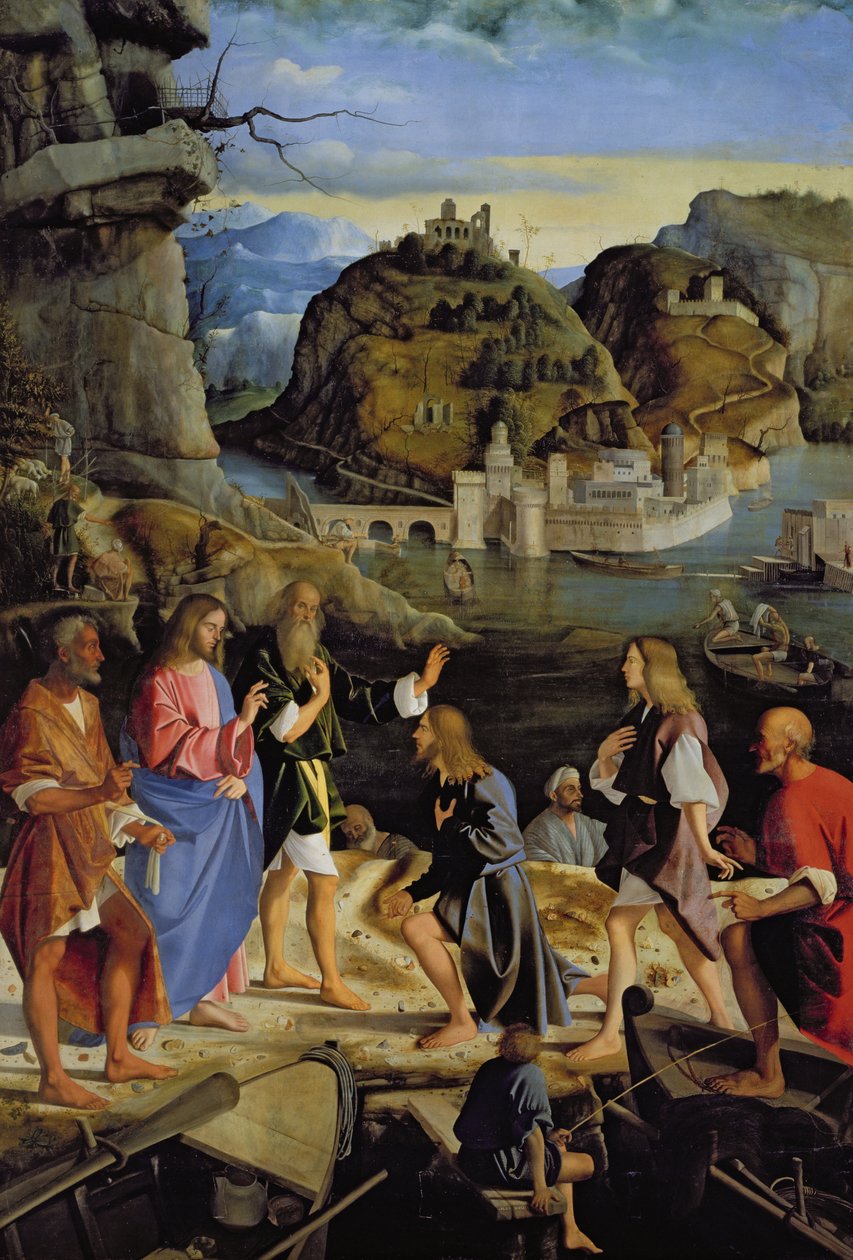 The Calling of the Sons of Sebedee (panel) av Marco Basaiti