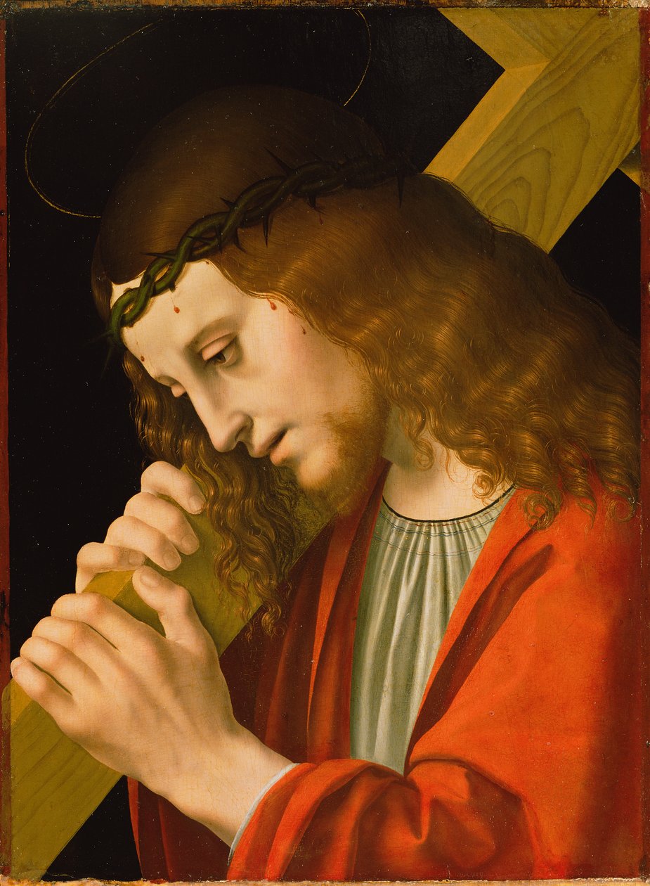 Kristus som bærer korset, ca. 1495-1500 av Marco d Oggiono