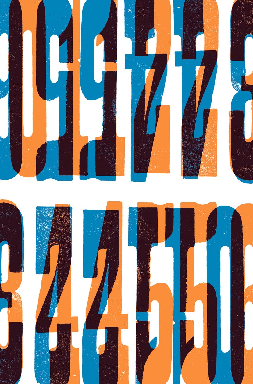 Tall, 2014 (tretrykk) av Marco Campedelli