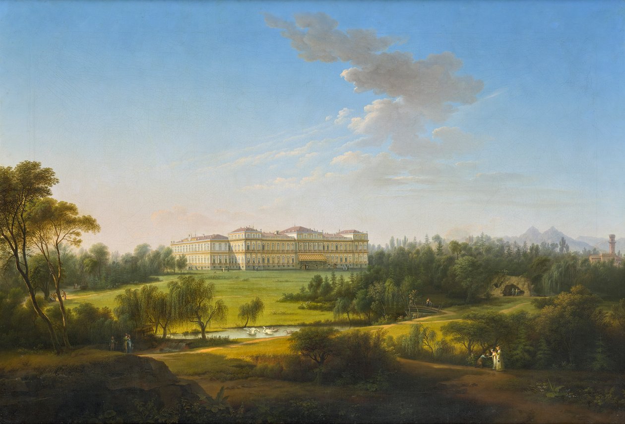 Schloss Monza im Park av Marco Gozzi