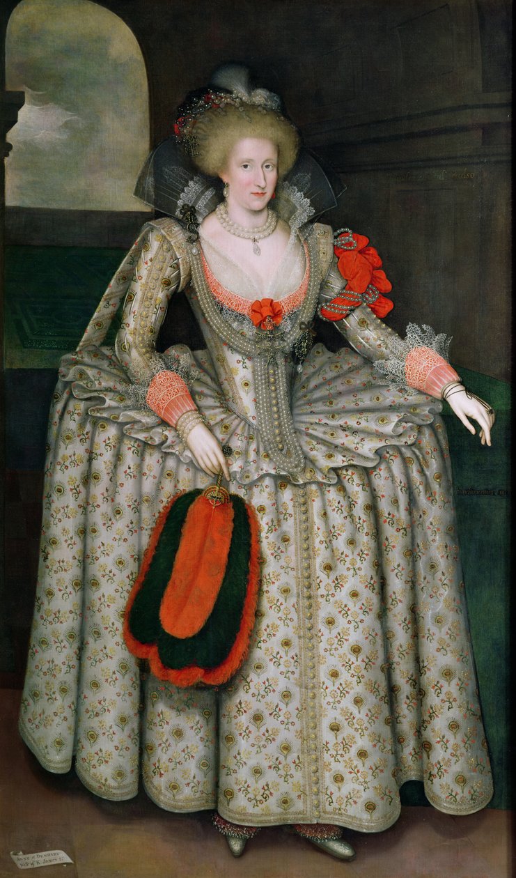 Anne av Danmark, ca. 1605-10 av Marcus Gheeraerts