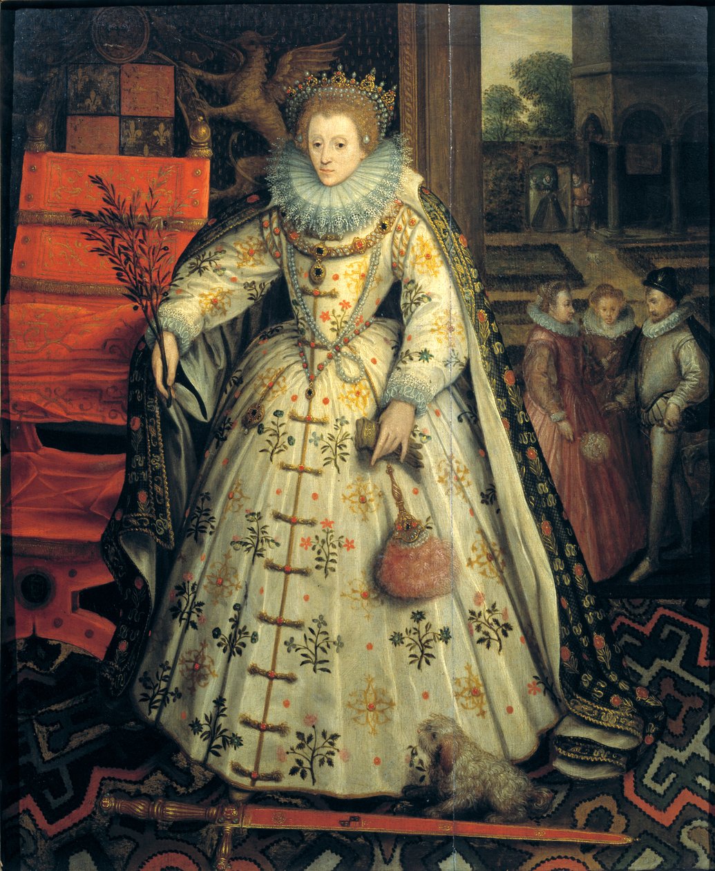 Dronning Elizabeth I, ca. 1580 av Marcus Gheeraerts