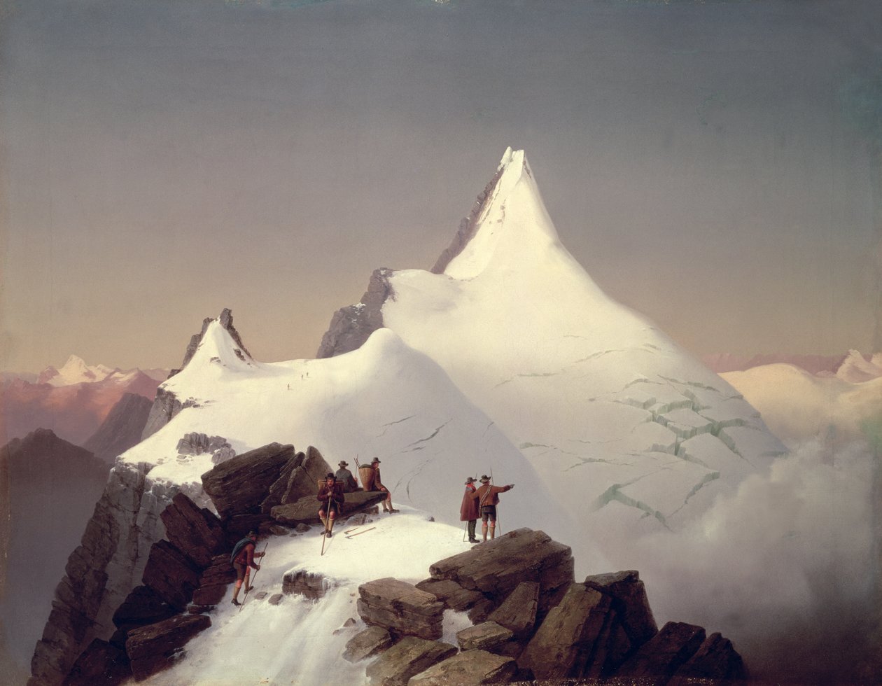 Utsikt over "Grossglockner"-fjellet (The Great Bellringer) av Marcus Pernhart