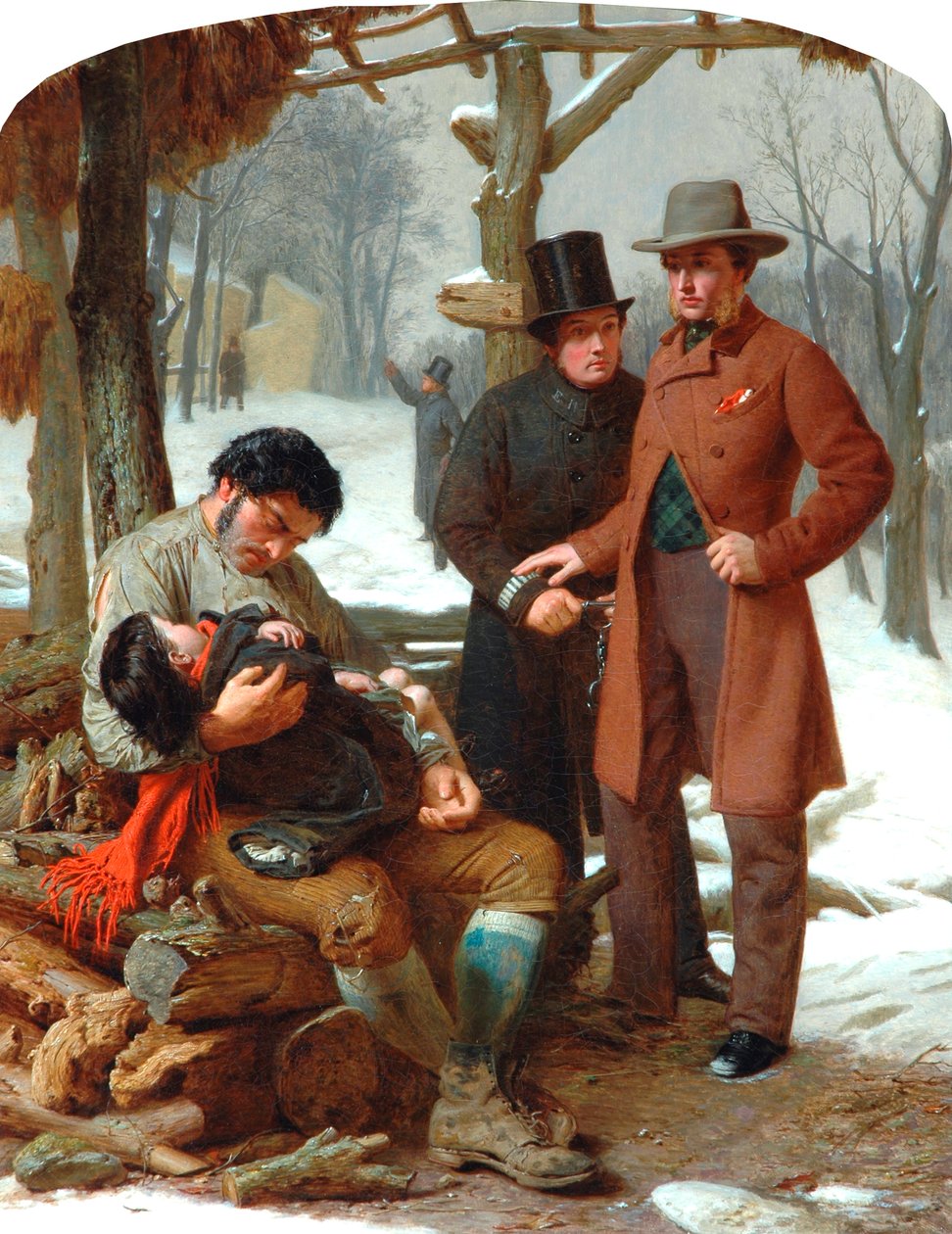 Stille bønn, 1858 av Marcus Stone