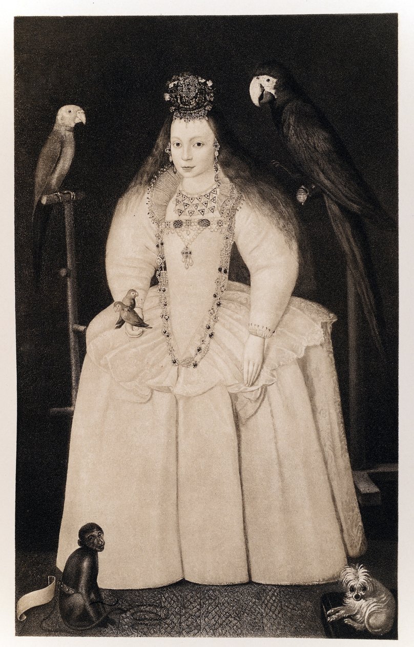 Arabella Stewart av Marcus Garret Gheeraerts the Younger