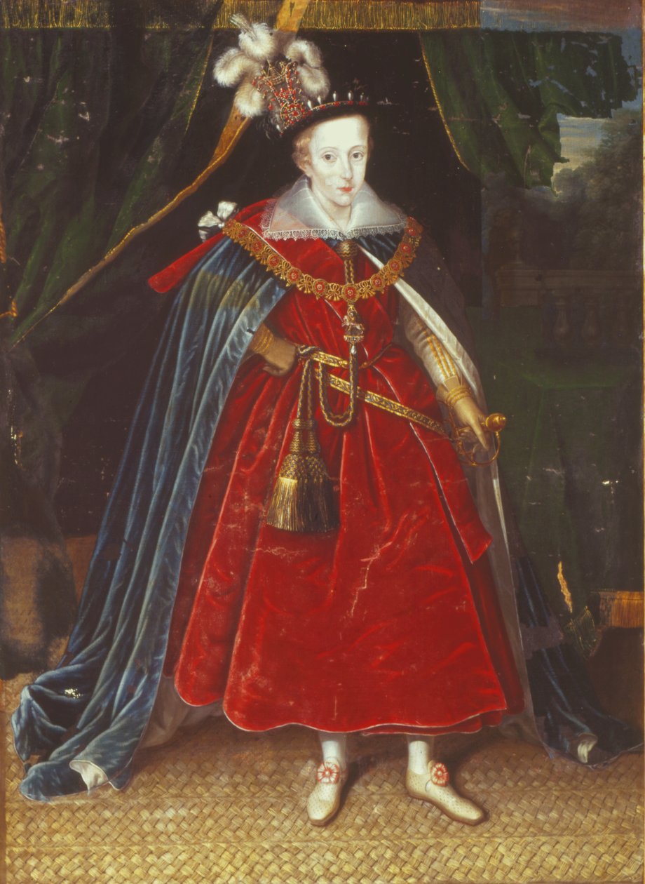Henrik, prins av Wales, ca. 1603 av Marcus Garret Gheeraerts the Younger