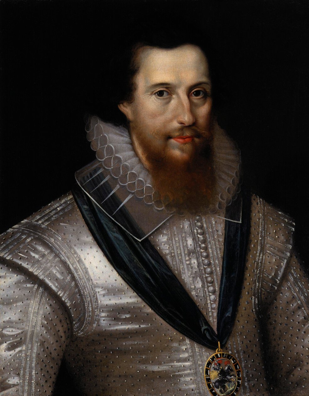 Robert Devereux, 2. jarl av Essex 1565-1601, slutten av 1600-tallet. av Marcus Garret Gheeraerts the Younger