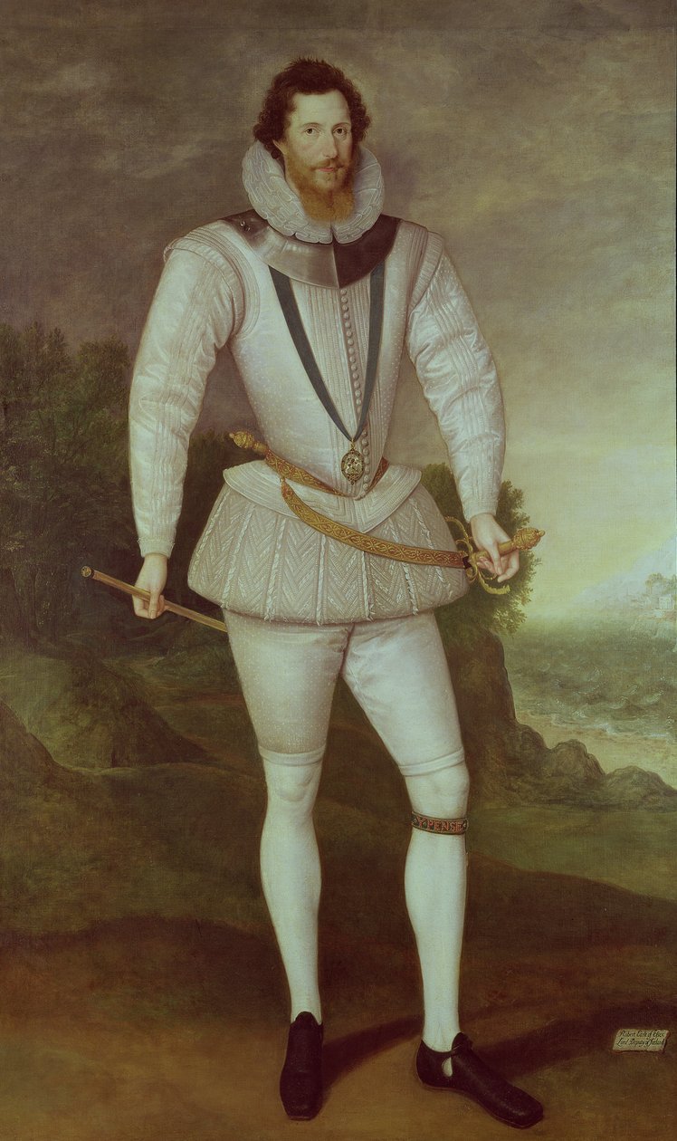 Robert Devereux, andre jarl av Essex, ca. 1596 av Marcus Garret Gheeraerts the Younger