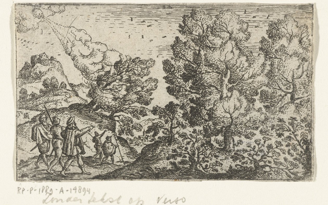 Reis forsiktig Livslærdom fra naturen (serietittel) av Marcus Gheeraerts (I) (attributed to)