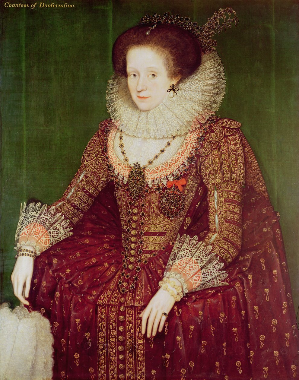 Margaret Hay, grevinne av Dunfermline av Marcus Gheeraerts