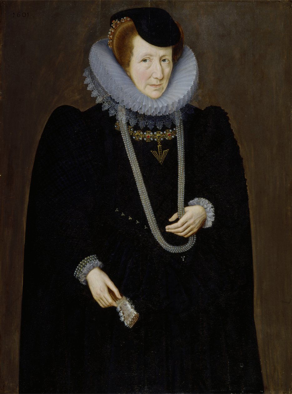 Portrett av en kvinne, sannsynligvis Eleanor Packington, Lady Scudamore av Marcus the Younger Gheeraerts