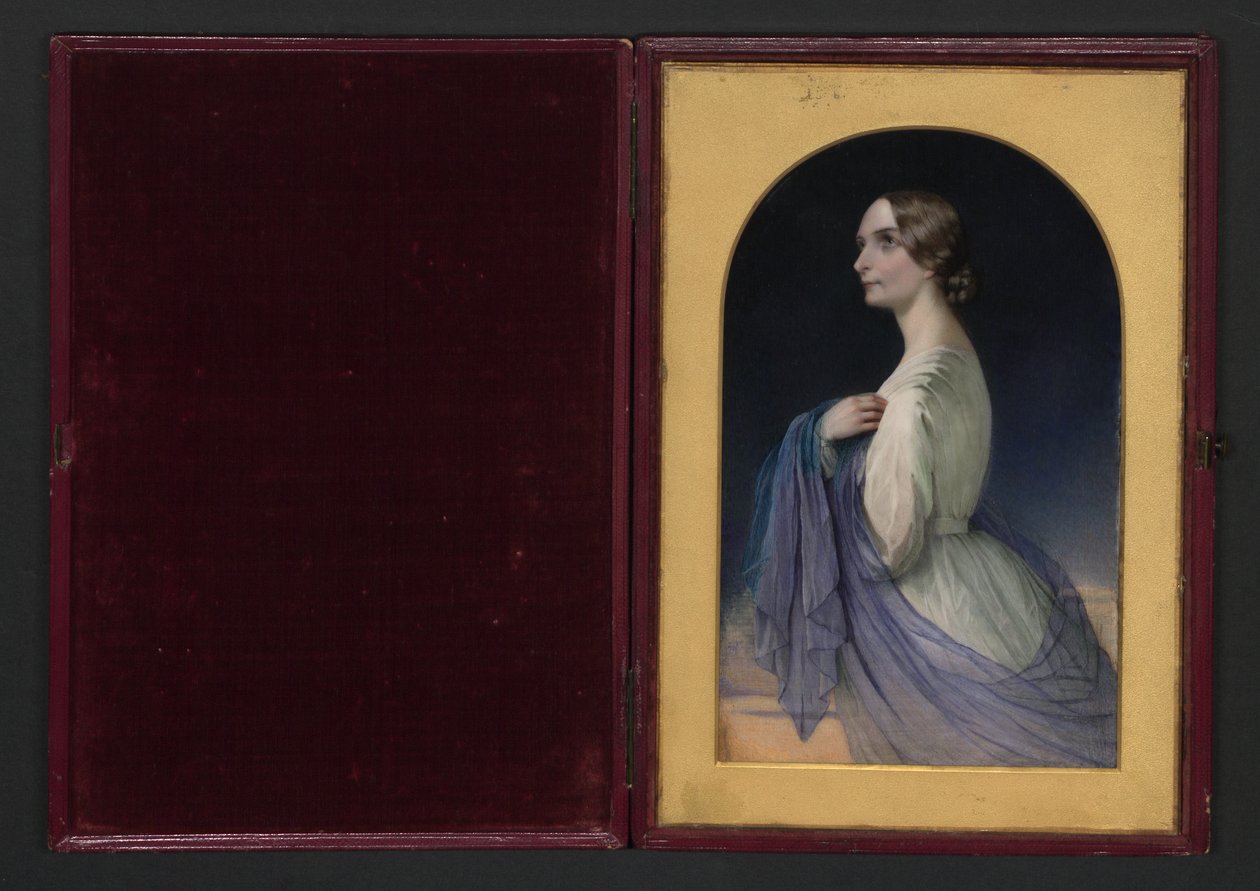 Portrett av Dora Quillinan, 1839 av Margaret Gillies