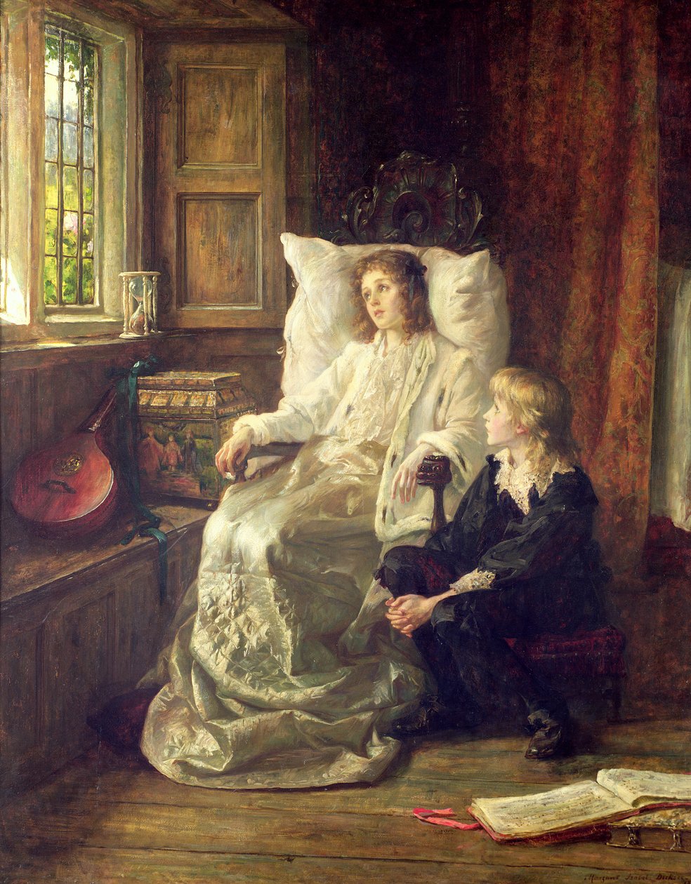 Barna til Charles I av Margaret Isabel Dicksee