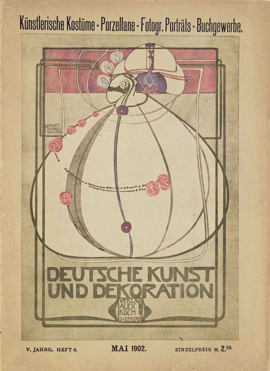 Tysk kunst og dekorasjon, mai 1902 av Margaret MacDonald Mackintosh