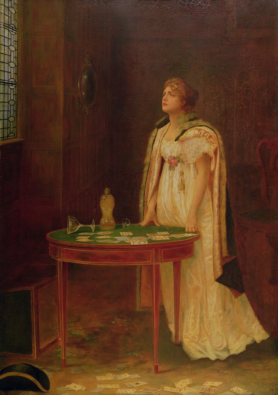 Gamblers kone, 1897 av Margaret Murray Cookesley