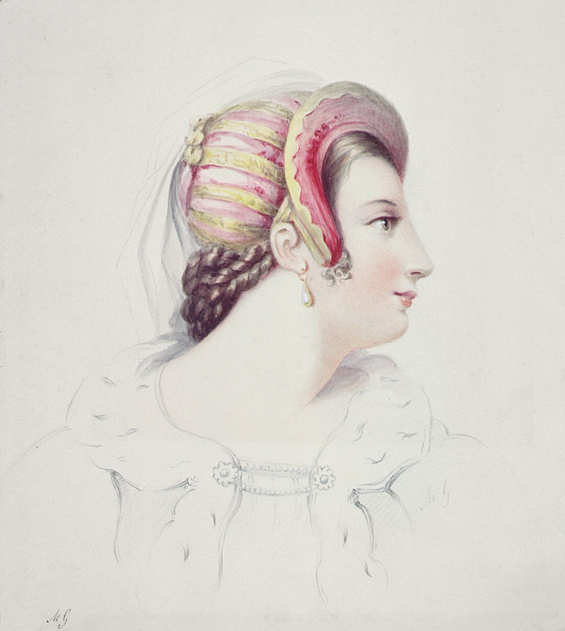 Johannah (tegning) av Margaret Sarah Carpenter